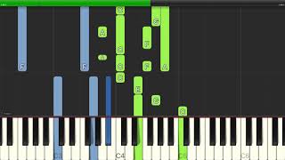 Alain Boublil - Drink With Me (To Days Gone By) - Piano Backing Track Tutorials - Karaoke