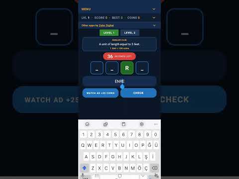 4-Letter Word Guess Game video thumbnail
