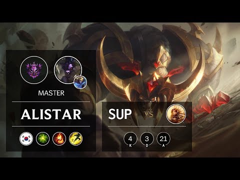 Alistar Support vs Leona - KR Master Patch 9.22