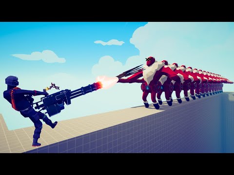 MACHINE GUNS + BALLISTA AMMO vs EVERY UNIT - Totally Accurate Battle Simulator TABS