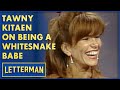 Tawny Kitaen Was A Whitesnake Babe Letterman