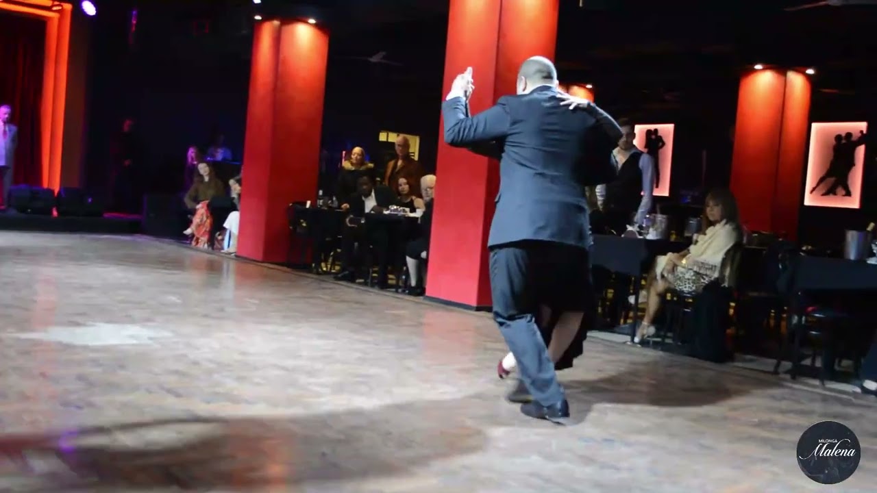 Carolina Couto & José Luis Ferraro en Milonga Malena "COMO NINGUNA"!! 1/3