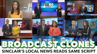 Local News Anchors Forced Into Reading The Same Script