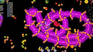 How to get bigger in worms zone☠️💥 || Worm Zone🐍