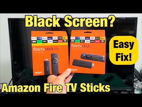 Amazon Fire TV Stick's: Black Screen? Easy Fixes!