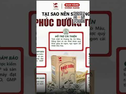 Trà Phúc Dưỡng tăng cân bởi Tiến sĩ Trần Hoàng Hải giúp thư giãn, ngủ ngon, ăn ngon miệng