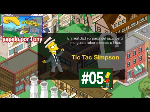 Los Simpson Springfield "Jazz'20: Cap. 5 - Tic Tac Simpson" por Tony