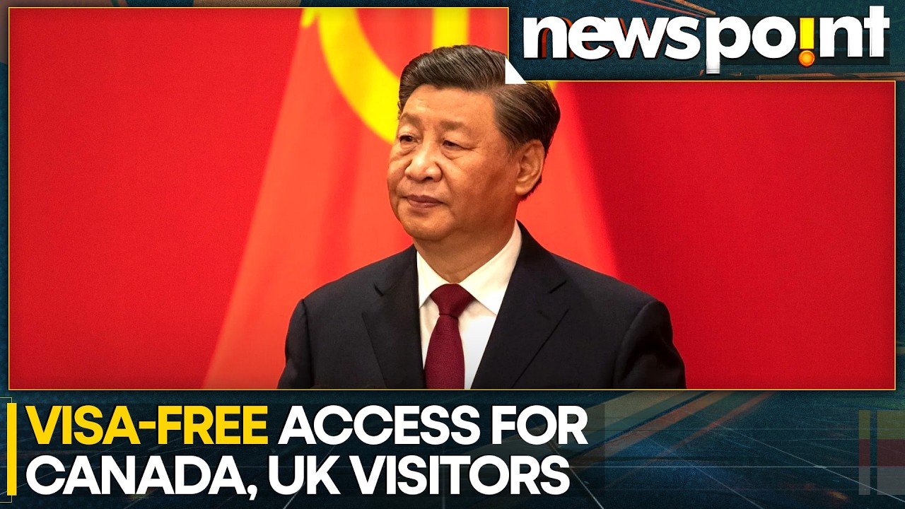 Beijing Allows Visa-Free Entry To British, Canadian Nationals | WION Newspoint