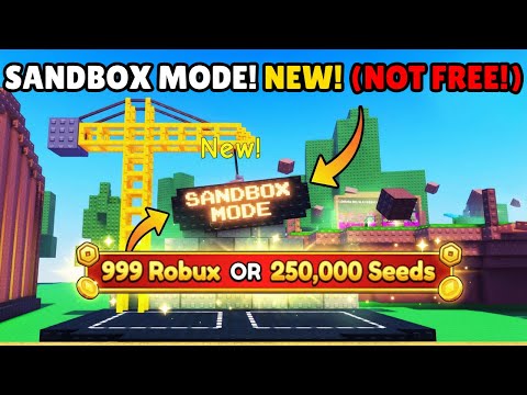 The SANDBOX MODE IS CRAZY in Garden Tower Defense!
