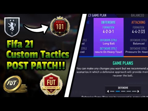 Insane Most Meta Custom Tactics In Fifa 21 | Post Patch | 30-0!