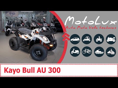Kayo Bull AU 300 відеоогляд квадроцикла || Кайо Булл АУ 300 видеообзор квадроцикла