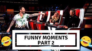 Download lagu The voice usa| funny moments blind auditions PART 2 mp3