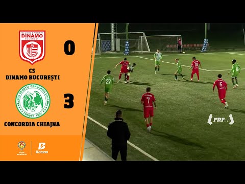 Cupa României Betano, faza grupelor: CS Dinamo București - Concordia Chiajna 0-3, 2.12.2025