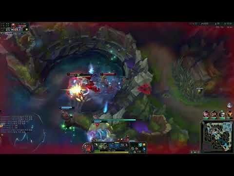 【RNG XIAOHU】Akali VS Corki（16-7） KR RANK Challenger -1000LP V10.10