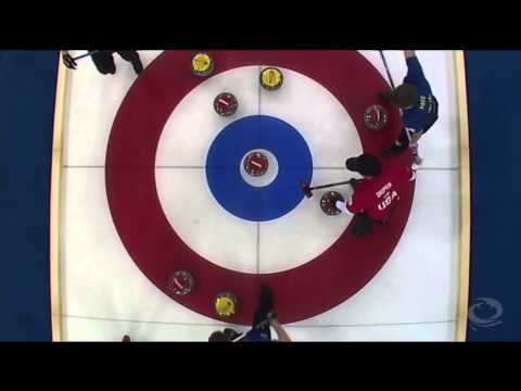 CURLING: WJCC 2013 M Draw 2 - SWE vs USA - HIGHLIGHTS