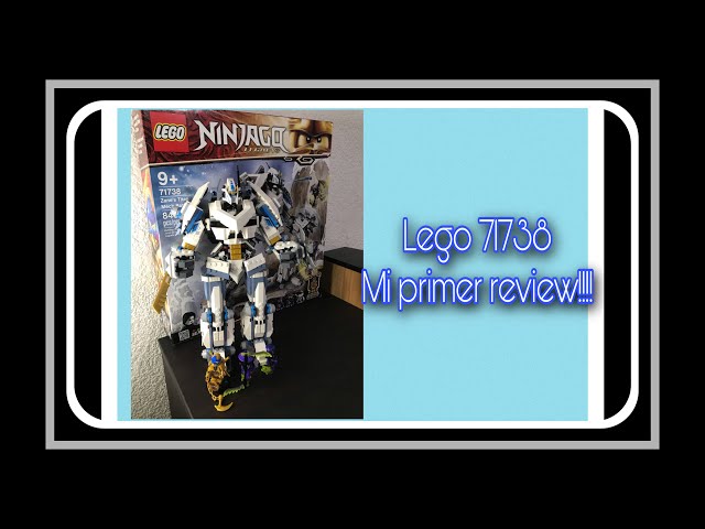 Vídeo relacionado con LEGO 71738 Ninjago Combate en el Titán Robot de Zane, Figura de Acción Ninja Robot de Juguete con Minifiguras Jay Dorado y Zane y Guerreros Fantasma, Regalos para Niños y Niñas de 9 Años o Más