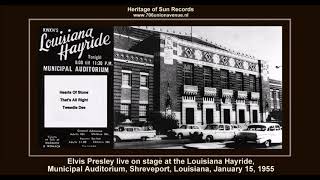 (January 15, 1955) &#39;&#39;The Louisiana Hayride&#39;&#39; Elvis Presley