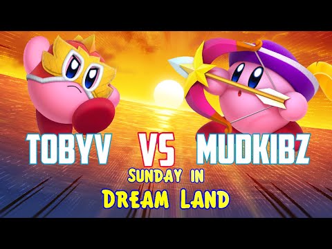 Mudkibz (Meta Knight/Archer) vs TobyV (Wrestler/MK) - Kirby Fighters 2- Sunday in Dream Land #3