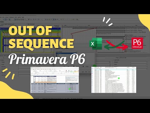Convert Primavera P6 Schedule to Excel Timeline Project Plan in Excel with Gantt Chart from P6
