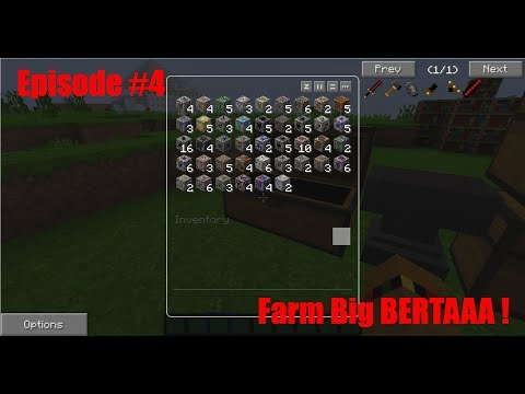 Yarzod - Minecraft moded #4 Farming for the big berta!