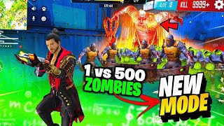 FREE FIRE ME NEW MODE 🧟ZOMBIE NEED4HERO GAMEPLAY VIDEO #freefire #viral #gaming #1million #100