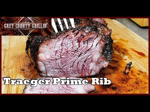 Traeger Prime Rib | Traeger Select Elite | Pellet Grill Prime Rib
