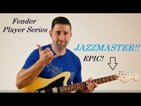 2018 Fender Player Series Jazzmaster Guitar W/Carcosa Fuzz Demo