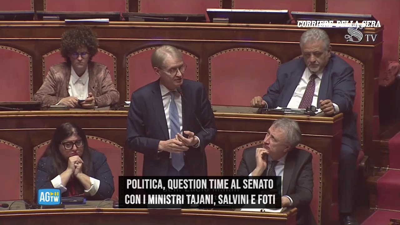 Question time con Tajani, Salvini e Foti