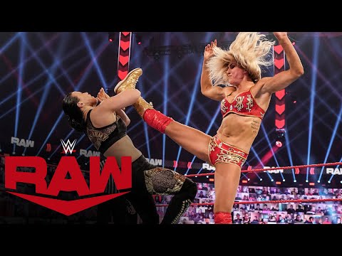 Charlotte Flair vs. Shayna Baszler: Raw, Jan. 25, 2021