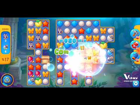 Fishdom. 8340 level no boosters and diamonds. 24 moves