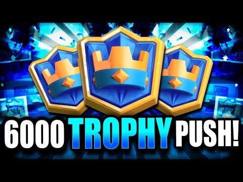 GRAND CHAMPION!! 6100 TROPHY PUSHING w/ BEST MINER POISON DECK!!