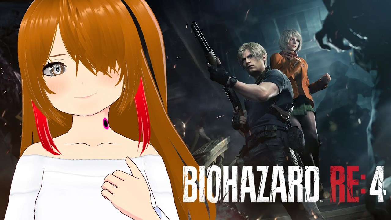 [🔴Biohazard re4 #6]城で合流したアシュリー。心細ければ、霜之瀬さんの胸、貸してやってもいいんだぜ！[ 霜之瀬ハヅキ ]