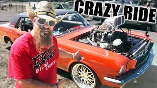 Fred Risks his Life in a 1000hp MUSTANG!