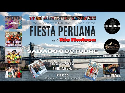 FIESTA PERUANA en el RÍO HUDSON - NYC
