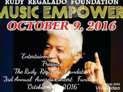 Rudy Regalado Foundation/ 3rd  Annual Fundaiser Awards  Concert