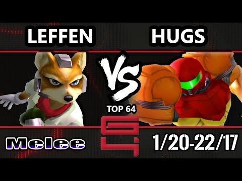 Genesis 4 SSBM - TSM Leffen (Fox) Vs. Selfless | HugS (Samus) Smash Melee Winners Ro32