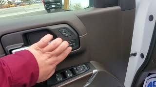 Setting your memory seats in Chevy and GMC 2019+
