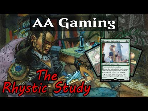 The Rhystic Study: Episode #4 - Rhonas the Indomitable Deck Tech - Mono Green Control???