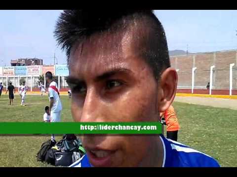 CHANCAY: Jugador y entrenador de Dos mil uno de Chancayllo, fecha 3