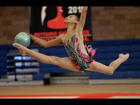 Rhythmic Gymnastics: Ball Routine Level 5 LA CUP 2018 (JaylaRenee)