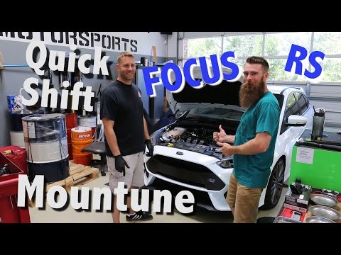 Mountune Quick Shift Install Ford Focus RS