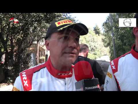 64° RALLYE SANREMO  - Shakedown - Intervista a Chentre e Florean