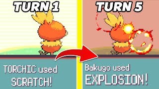 I played Pokémon, but they randomly explode…