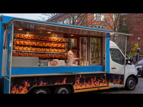 Germany’s Rotisserie Food Truck That Roasts Chickens All Day
