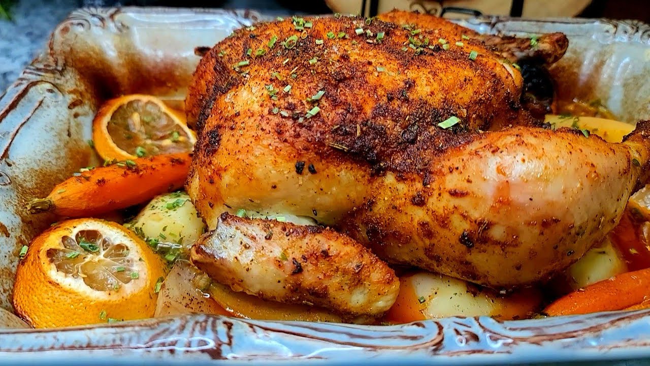 MARRIAGE CHICKEN Oven-Roasted Chicken Recipe Simply Mam Cooks