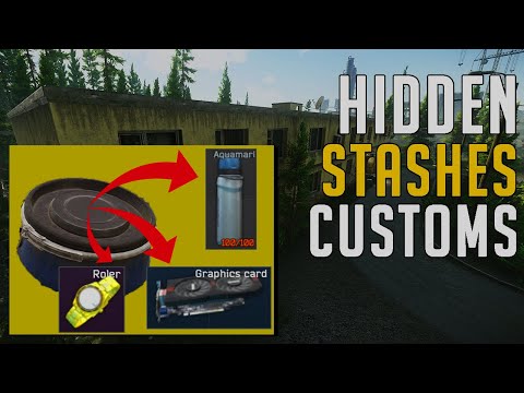 All Hidden Stashes on Customs? - Escape From Tarkov Follow Up Tutorial