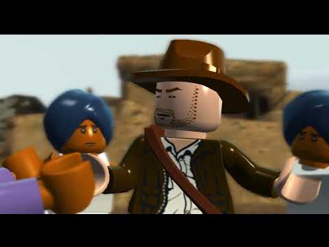 LEGO Indian Jones 2 100% Walkthrough Part 3: Temple of Doom