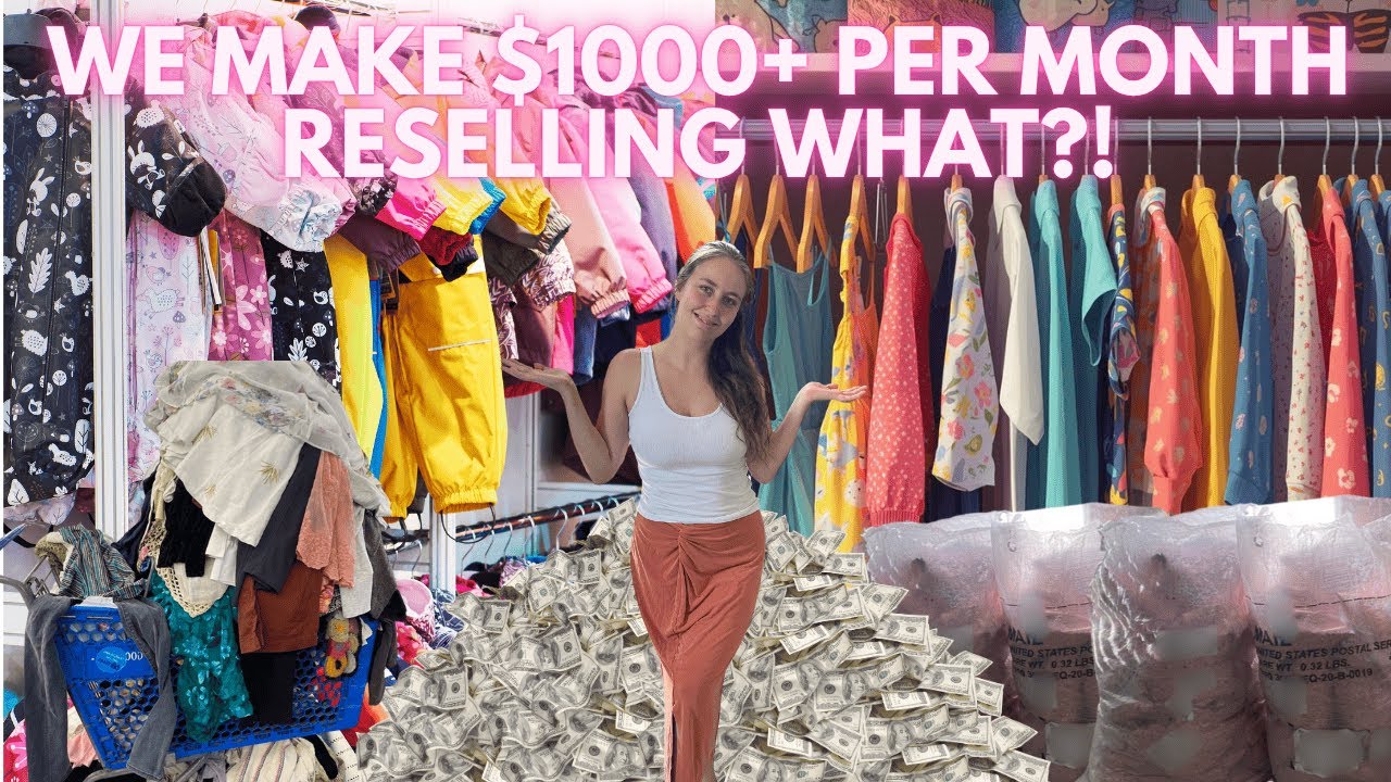 We Make $1000+ Per Month Reselling KIDS Clothes!? Haul + How You Can Too!