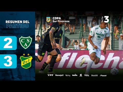 SARMIENTO 2 - 3 DEFENSA Y JUSTICIA I Resumen del partido I #CopaSurFinanzas 2024