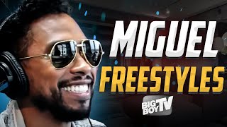 Miguel Freestyles - Adorn - Coffee - Beatboxing - New Music - Fashion - His GF - Big Boy's Vault
